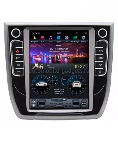 Carmedia ZF-1027-DSP ("Тесла-стиль") штатная магнитола для Haval H6 2014+ на Android 9.0 c 4GB оперативной памяти и DSP процессором