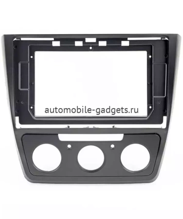 Incar RSC-FC490 Переходная рамка для установки магнитолы 10 дюймов Skoda Yeti 2013+ (климат, кондей)
