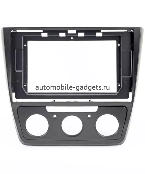 Incar RSC-FC490 Переходная рамка для установки магнитолы 10 дюймов Skoda Yeti 2013+ (климат, кондей)