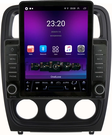 Штатная магнитола OEM RS095-9-1115 для Dodge Caliber 2009-2013 на Android 10 (1/16, DSP, Tesla)