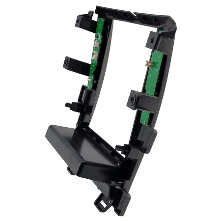 Штатное головное устройство Ford Edge 2013-2015 (коричневая) Canbox M-Line (Tesla style) 9.7 дюймов 4/64 5622-1312-247 на Android 10 (4G-SIM, DSP, QLed)