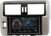 Магнитола в штатное место 2 din Canbox H-Line 4477-RP-TYLP15X-236 для Toyota LC Prado 150 2009-2013 (серебро) Android 10 (4G-SIM, 4/32, DSP, QLed)
