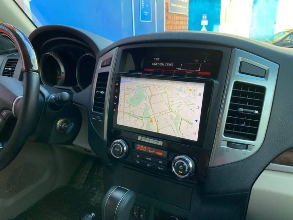 Parafar PF458FHD штатная магнитола для Mitsubishi Pajero IV (2006+), Montero, Shogun на Android 13 с 2GB, DSP, 4G