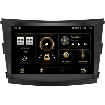 Штатная магнитола Canbox H-Line 4166-9-1224 для SsangYong Tivoli, XLV 2016-2024 на Android 10 (4G-SIM, 4/32, DSP, QLed)
