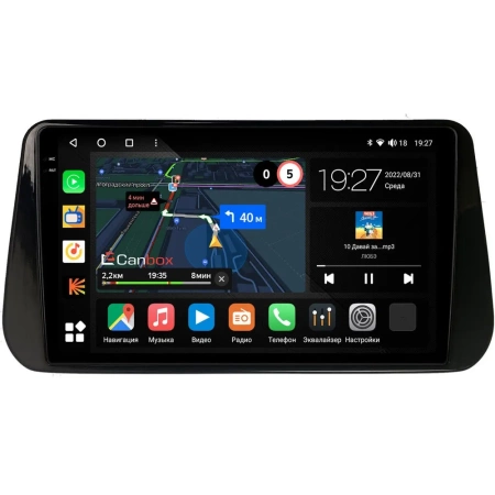 Hyundai Santa Fe 4 2020-2023 Canbox M-Line 2K 4178-10-1309 на Android 10 (4G-SIM, 4/64, DSP, QLed)