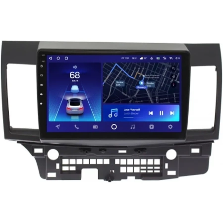 Штатное головное устройство Mitsubishi Lancer 10 2007-2017 (для авто без Rockford) Teyes X1 WIFI 2/32 10 дюймов RM-1021 на Android 8.1 (DSP, IPS, AHD)