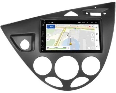 Магнитола в штатное место 2 din Ford Focus 1998-2005 (черная) Canbox 2/16 на Android 10 (5510-RP-11-548-238)