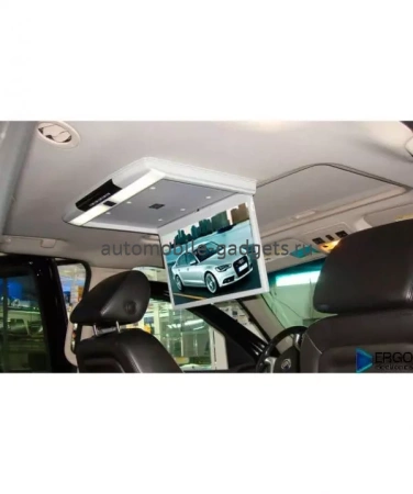 Автомобильный потолочный монитор 15.6" со встроенным медиаплеером ERGO ER15S (FullHD 1920x1080)