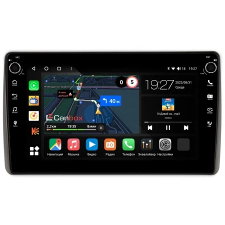 Штатная магнитола Canbox M-Line 7825-10-1440 для Toyota Highlander (U70) 2019-2024 на Android 10 (4G-SIM, 2/32, DSP, QLed) С крутилками