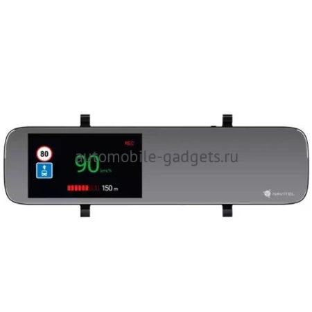 Navitel MR450 GPS - двухканальное зеркало-видеорегистратор с GPS-информером