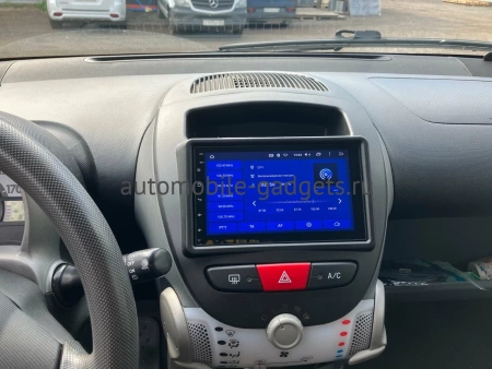 Магнитола в штатное место 2 din Citroen C1 2005-2014 Canbox H-Line 4479-RP-11-167-211 на Android 10 (4G-SIM, 8/128, DSP, QLed)