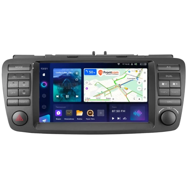 Штатное головное устройство Teyes CC3 4/64 9 дюймов RM-9-2283 для Toyota Brevis 2001-2007 на Android 10 (4G-SIM, DSP, QLed)