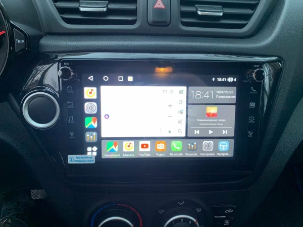 Kia Rio 3 2011-2017 Canbox M-Line 7801-9011 на Android 10 (4G-SIM, 2/32, DSP, IPS) С крутилками