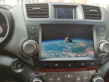 Carmedia OL-9431-2-J штатная магнитола для Toyota Highlander (U40) 2007-2013 на Android 10 c 4GB, DSP, 4G
