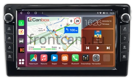 Штатная магнитола Ford F-series (F-250, F-350, F-450, F-550) 2007-2013 Canbox H-Line 7828-10-2189 на Android 10 (4G-SIM, 6/128, DSP, QLed) С крутилками