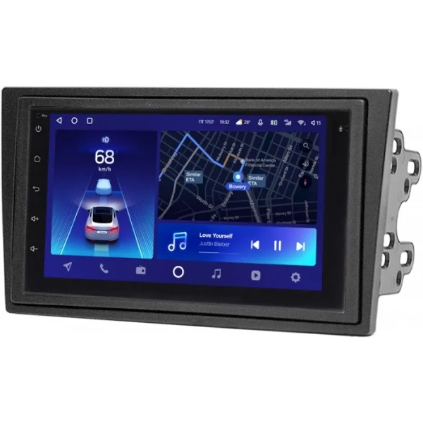 Магнитола в штатное место 2 din Opel Signum 2003-2008 (черная, без ребра) Teyes CC2 PLUS 4/64 7 дюймов RP-11-791-383 на Android 10 (4G-SIM, DSP)