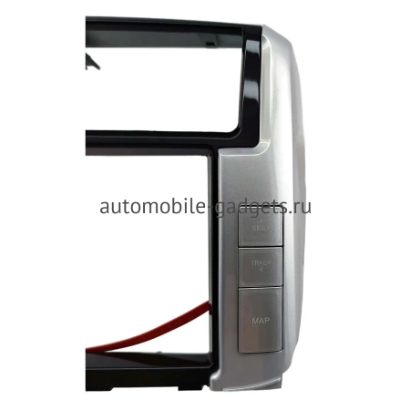 Штатная магнитола Canbox EVO 5810-9-0138 для Toyota Land Cruiser Prado 150 2009-2013 (для авто с 360, Navi и JBL Synthesis, глянцевая) на Android 14 (4G-SIM, 4/64, DSP, QLed, AI, 360)