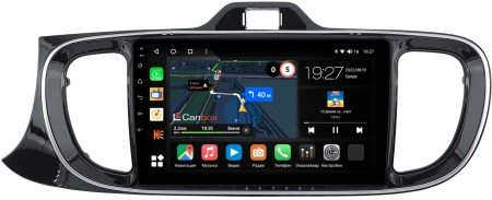Штатная магнитола Canbox M-Line 4542-9-0142 для Kia Pegas 2017-2024 (глянцевая) на Android 10 (4G-SIM, 4/64, DSP, QLed)