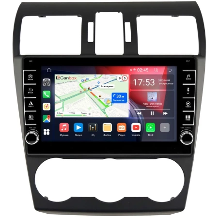 Subaru Forester 4 2012-2015, Impreza 4, XV 2011-2016, WRX 2014-2017 Canbox BGT9-1518 2/32 Android 10 (IPS, DSP, CarPlay)