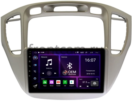 Toyota Highlander (U20), Kluger (XU20) 2000-2007 Canbox RS9-409 1.5/32 на Android 10 (IPS, DSP, CarPlay)