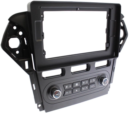 Штатная магнитола Ford Mondeo 4 2010-2014 (черная, Тип 1) Canbox M-Line 2K 4176-1018 встроенный климат на Android 10 (4G-SIM, 2/32, DSP, QLed)