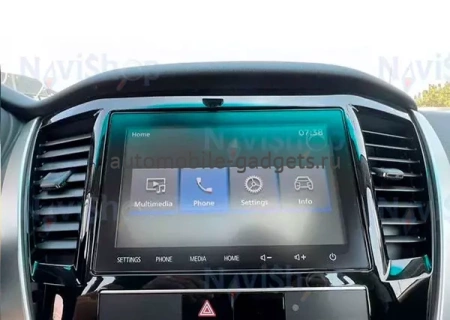 Русификация штатной магнитолы Mitsubishi Pajero Sport, Montero Sport, Outlander, ASX, L200, Xpander 2019+