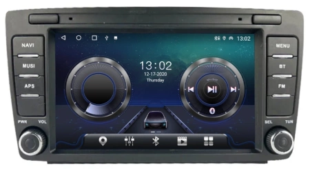 Carmedia MKD-8307-S10 Штатная магнитола для Skoda Octavia A5 2004-2013, Yeti 2009-2018 (Swing/Bolero) на Android 12 c 4GB, DSP, 4G