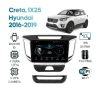 Штатная магнитола Hyundai IX25, Creta 2016 - 2019 Wide Media LC1029MN-1/16 для авто с камерой