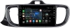 Штатная магнитола Kia Pegas 2017-2024 (глянцевая) Canbox M-Line 7801-9-0142 Android 10 (4G-SIM, 2/32, DSP, IPS) С крутилками
