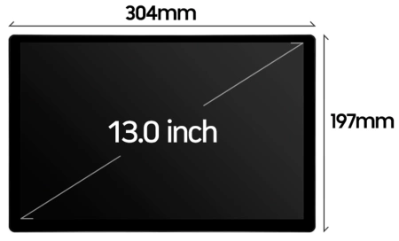 Штатная магнитола Kia Rio 3 2011-2017 Canbox H-Line 2K 4127-9011 13 дюймов на Android 10 (4G-SIM, 8/256, DSP, QLed)