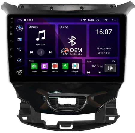 Штатная магнитола Chevrolet Cruze 2 2015-2022 Canbox GT9-2113 2/32 Android 10 (IPS, DSP, CarPlay)