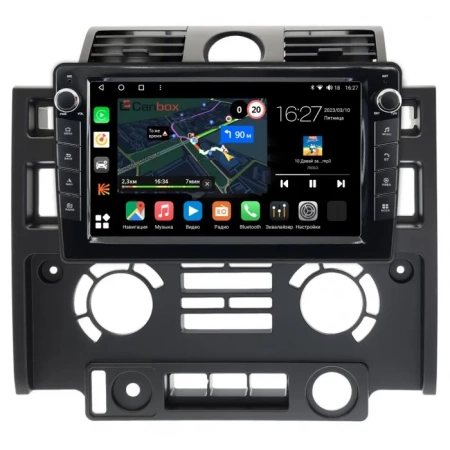 Штатная магнитола Land Rover Defender 2007-2016 Canbox M-Line 7821-9-013 на Android 10 (4G-SIM, 2/32, DSP, IPS) С крутилками