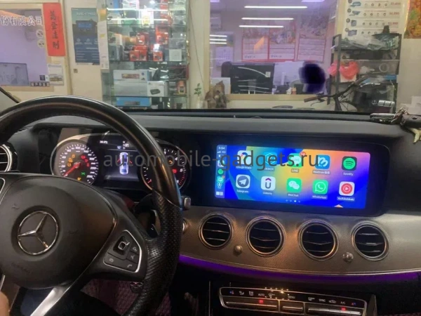 Carmedia MRW-M1201 монитор для Mercedes-Benz E-класс (W213) 2016-2018 NTG 5.5 на Android 12 с 8GB, DSP, 4G