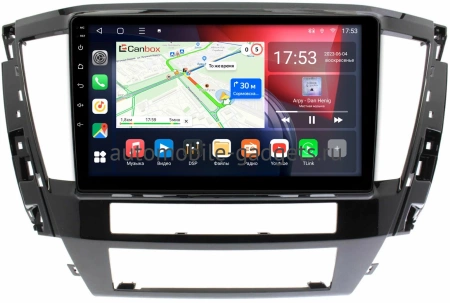 Mitsubishi Pajero Sport 3, Montero Sport 3 2019-2024 Canbox L-Line 4168-10-735 на Android 10 (4G-SIM, 3/32, TS18, DSP, QLed)