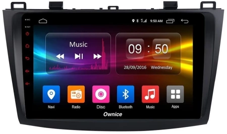 Carmedia OL-9507-I магнитола для Mazda 3 (BL), Axela 2009-2013 на Android 10 c 2GB, DSP, 4G