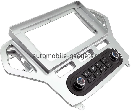 Штатная магнитола Ford Mondeo 4 2006-2010 (серебро, Тип 1) OEM RK10-1016 встроенный климат на Android 10 (CarPlay, AHD, 1/32)