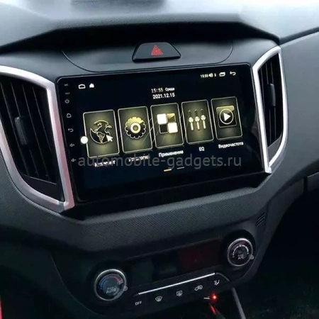 Штатная магнитола Hyundai Creta 2016-2021 Canbox H-Line 4166-9-949 на Android 10 (4G-SIM, 4/32, DSP, QLed)