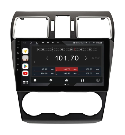 Штатная магнитола Subaru XV, Impreza 2014 - 2016, Forester 2015-2019 Wide Media MT9343QT-2/32 Тип2