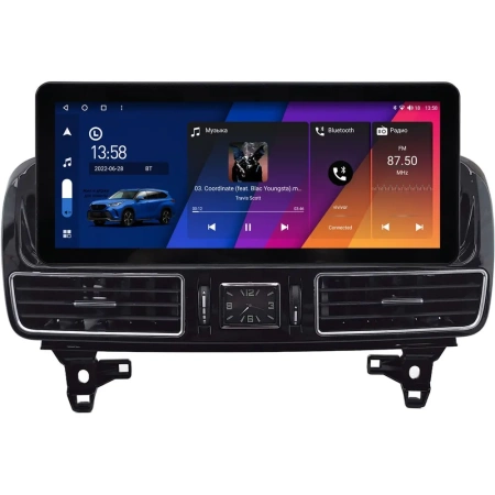 Штатная магнитола Mercedes Benz GLE-klasse (W166), GLS-klasse (X166) NTG 5.0 2015-2018 12,3 дюйма Carmedia KP-M1206FW-OL-1053-Q на Android 12 (4G-SIM, 6/128, DSP, QLed) Audi Style