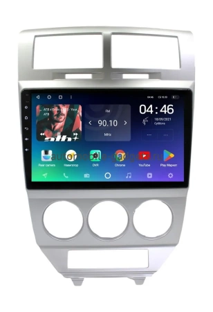 Штатное головное устройство Dodge Caliber 2006-2009 Teyes CC2 PLUS 4/32 10 дюймов RM-10-721 на Android 10 (4G-SIM, DSP, QLed)