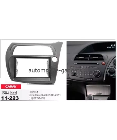 Переходная рамка CARAV 11-223 HONDA Civic 2006-2011 / только для а/м с рулем справа, кузов "Хэтчбэк"