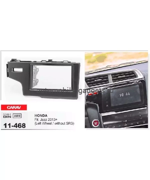 Переходная рамка CARAV 11-468 HONDA Jazz, Fit 2013+ / только для а/м с рулем слева и без сигнальной лампы Air-Bag