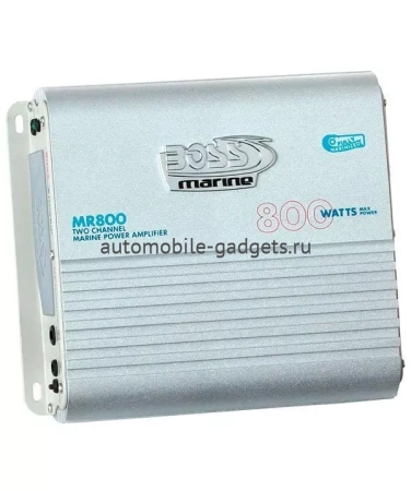 Усилитель влагозащищённый Boss Audio Marine MR800 (2x400 Вт., класс A/B)