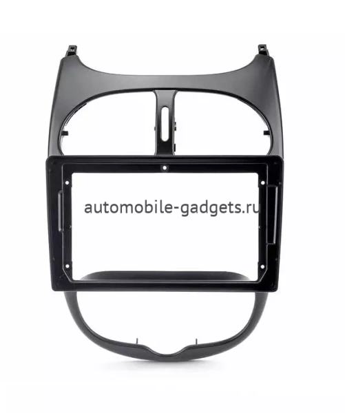 Incar RFR-FC253 Переходная рамка для установки магнитолы 9 дюймов Peugeot 206 1998-2007